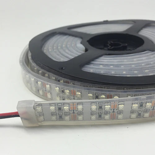 LightingWill 635nm SMD2835 DC12V Red LED Strip Light – 60/120/240 LEDs/m, 5 Meters, IP00/IP65