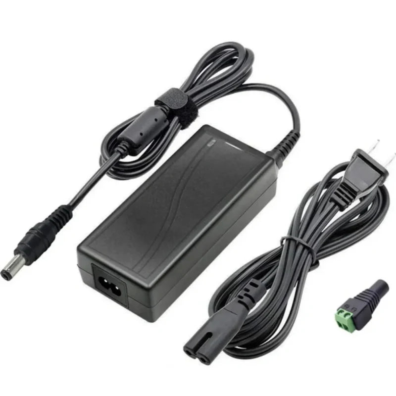 Desktop Power Supply Adapter DC 6V 30W–60W, AC 100–240V Input Switching Transformer with US Plug for Electronics, Router, Toys, DIY Projects