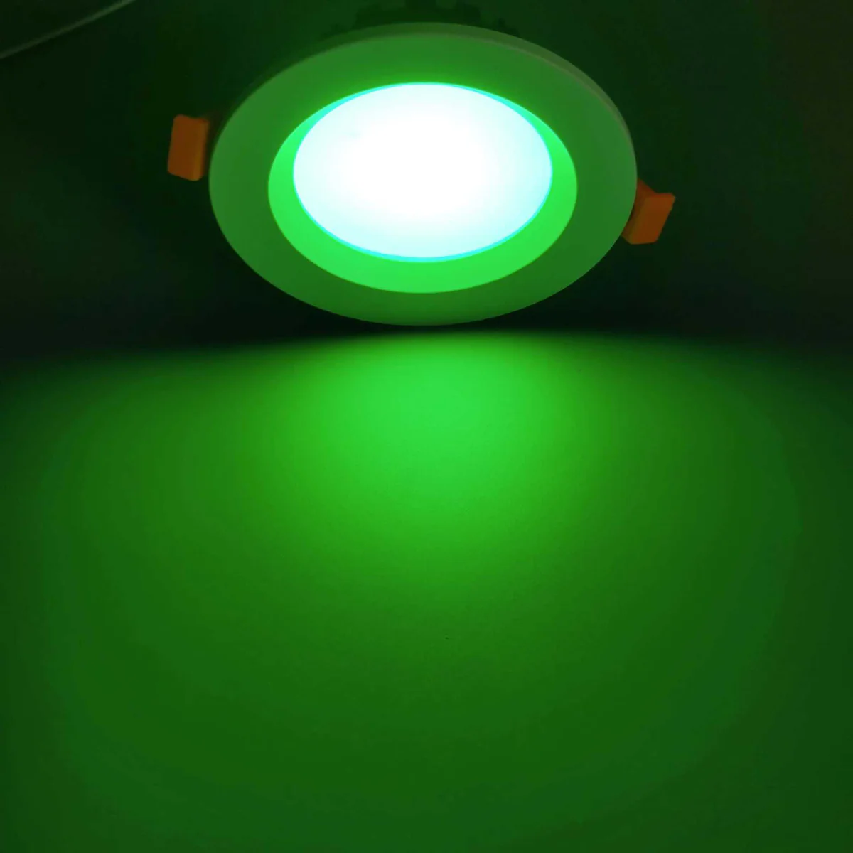 Smart RGB Downlight – RGBW RGBWW Super Bright Modern Recessed LED Downlights 24V 4W 6W 8W 12W 24W 30W 36W 40W White Round Embedded Design 4 Pack / 10 Pack (Controller and Power Supply Not Included)