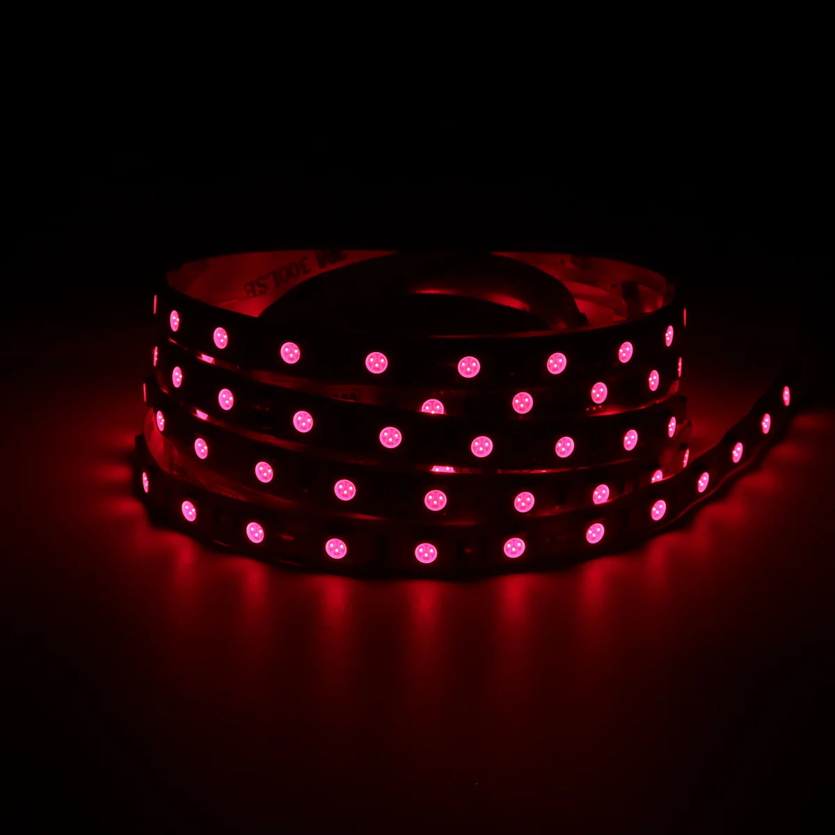 940nm Non-Waterproof DC12V-IR LED Strips-SMD2835/SMD5050-30/60/120/240 LEDs/m-5/50 Meters-Invisible IR Light, No-Glow Night Vision, Wildlife Camera, Covert Lighting