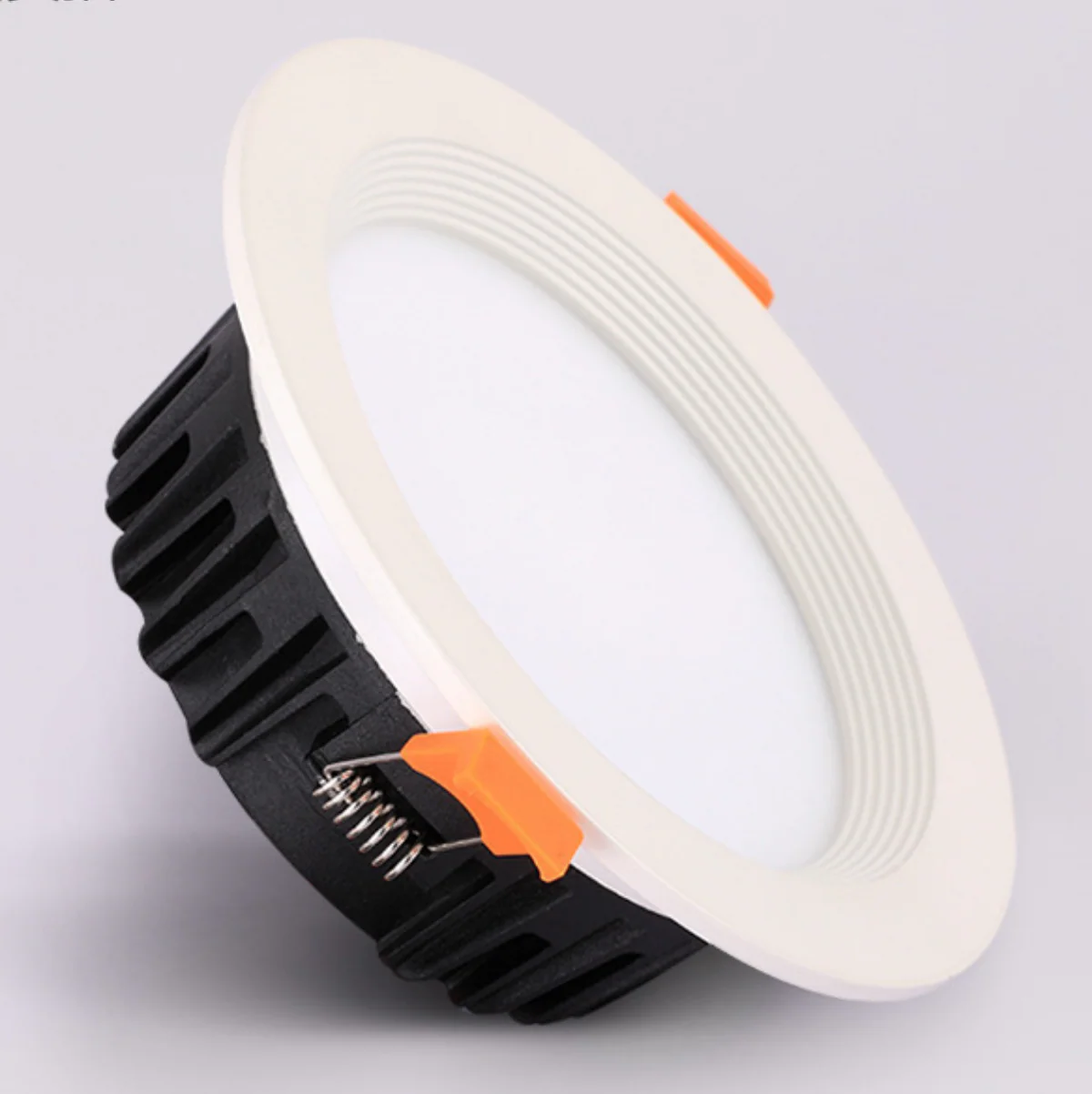 Smart RGB Downlight – RGBW RGBWW Super Bright Modern Recessed LED Downlights 24V 4W 6W 8W 12W 24W 30W 36W 40W White Round Embedded Design 4 Pack / 10 Pack (Controller and Power Supply Not Included)