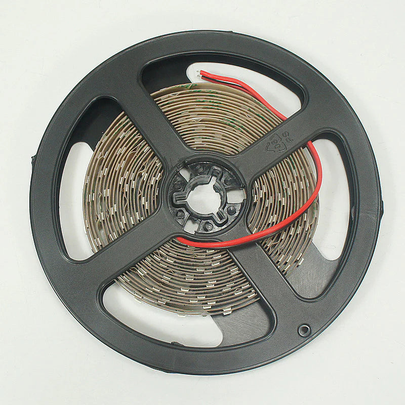 660–670nm SMD2835 DC12V Red LED Strip Light – Deep Red Light for Therapy & Growth, 60/120/240 LEDs/m, 5 Meters, IP00/IP65