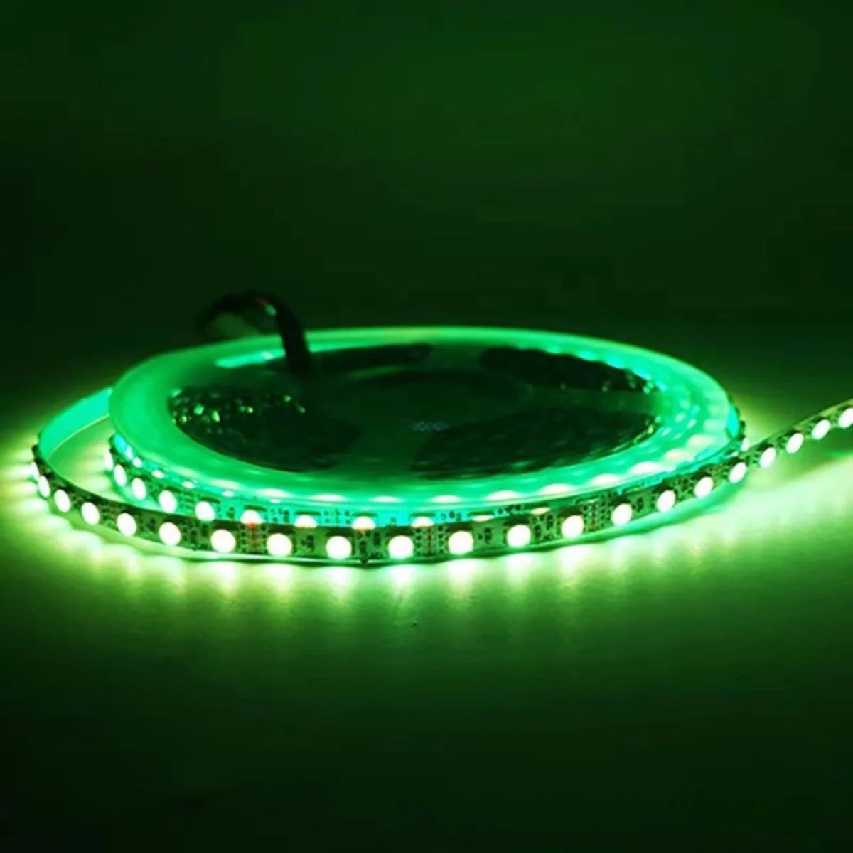LightingWill 5MM Wide SMD3535 RGB LED Strip Light - DC12V | 120 LEDs/M | 5mm PCB | IP00 / IP67 | 5/50M | for Mirror, Kitchen Cabinet, Bedroom