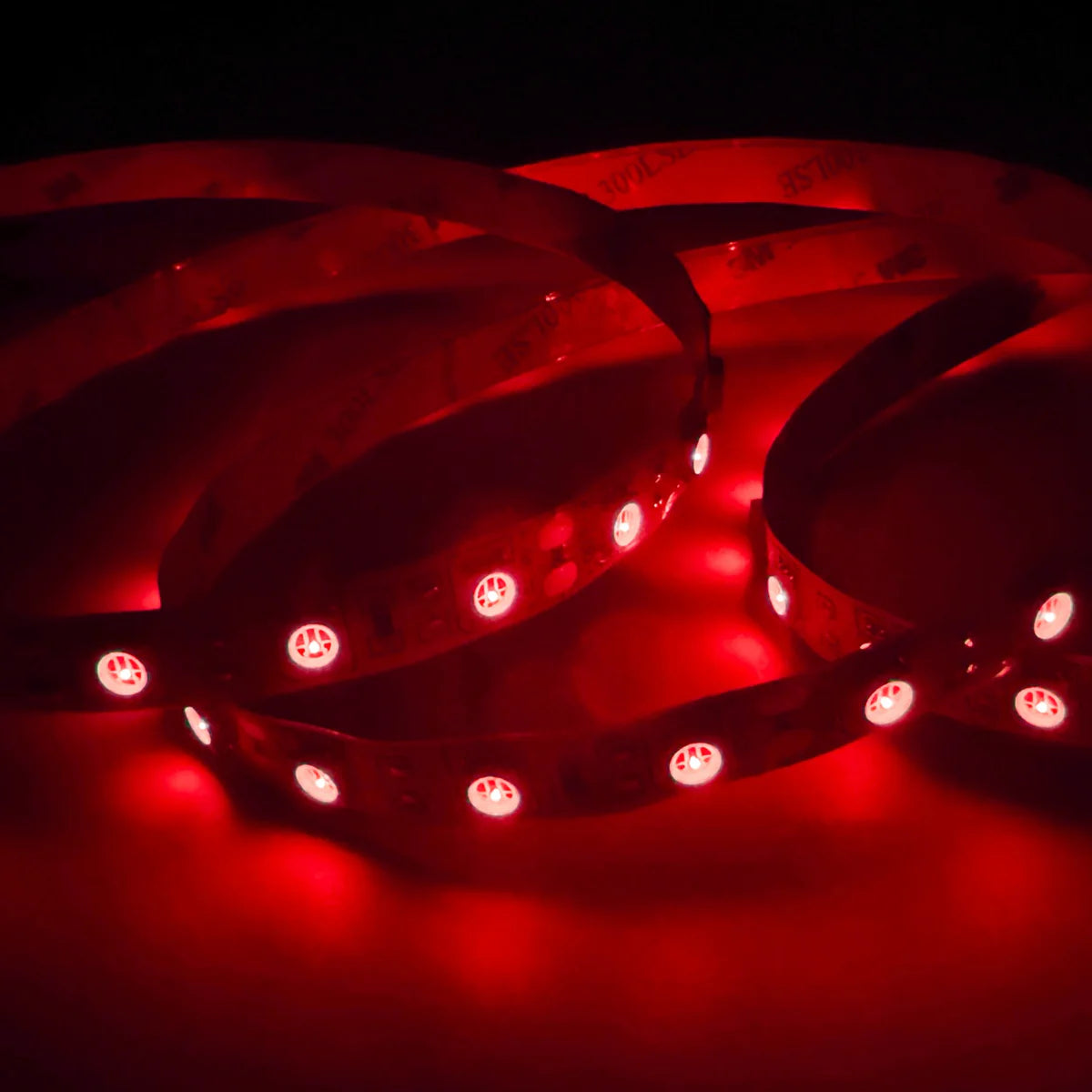 LightingWill 810nm SMD5050 DC12V IR LED Strip Light – 30/60/120 LEDs/m, 5 Meters, IP00/IP65