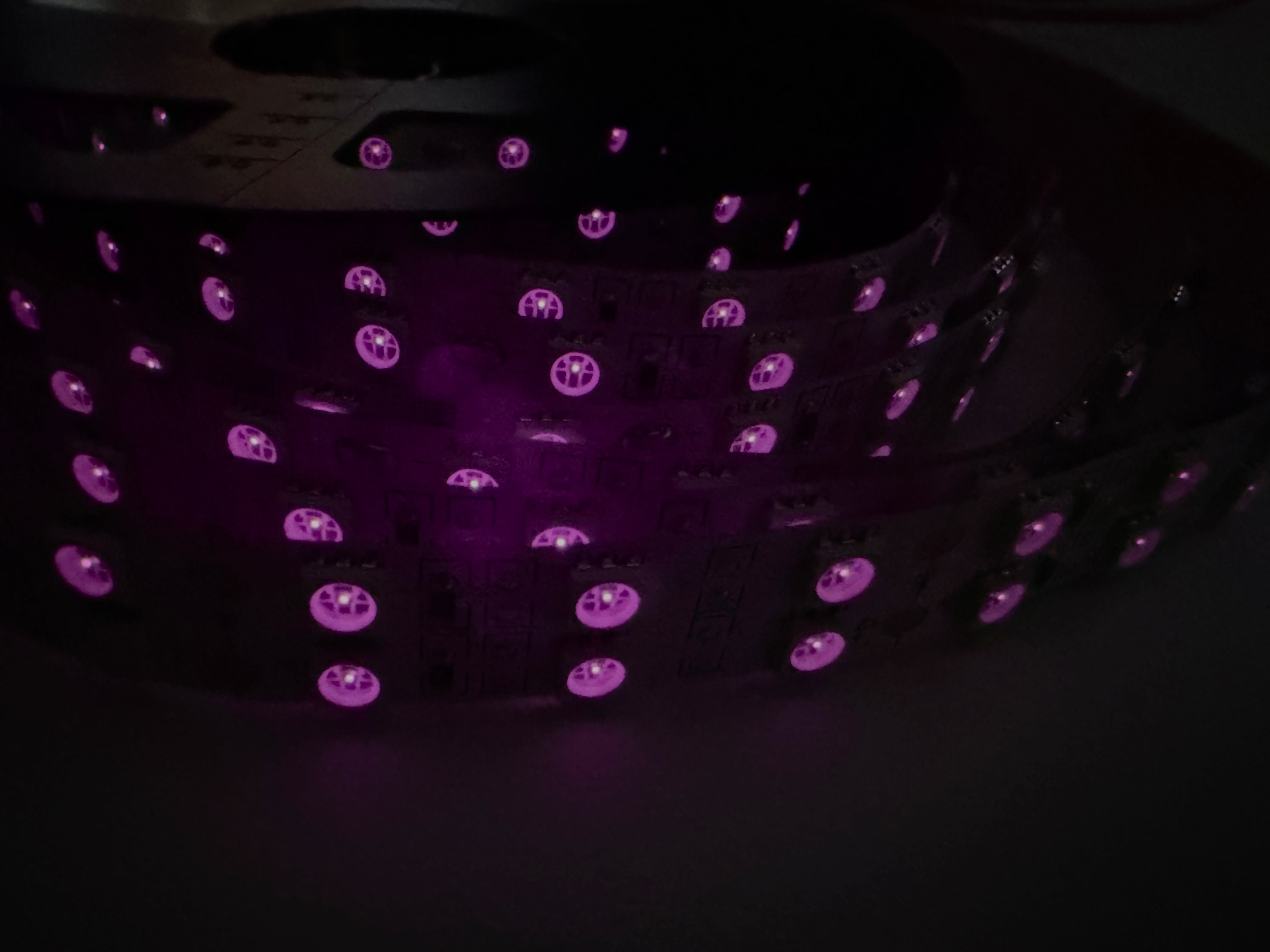 940nm SMD5050 DC12V Infrared LED Strip Light – High Power Invisible IR for Surveillance, 30/60/120 LEDs/m, 5 Meters, IP00/IP65