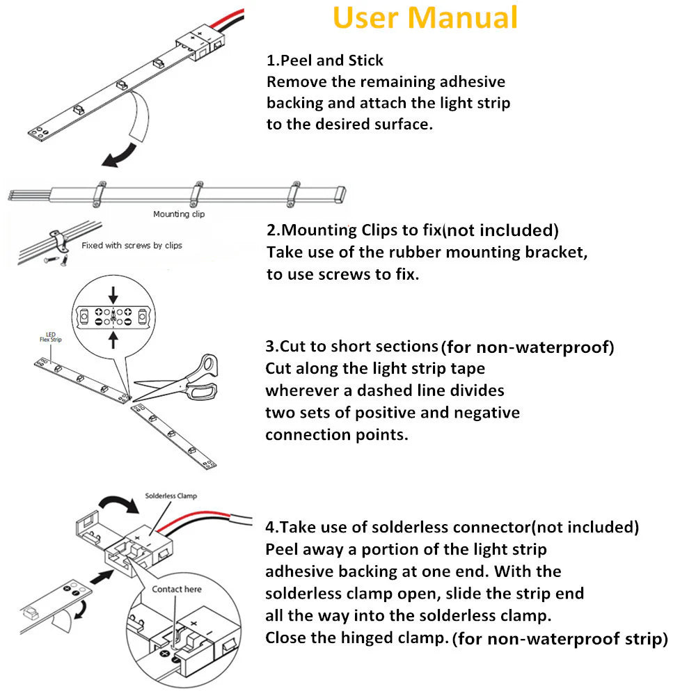 730–735nm SMD2835 DC12V Infrared LED Strip Light – Far Red for Flowering & Photoperiod Control, 60/120/240 LEDs/m, 5 Meters, IP00/IP65