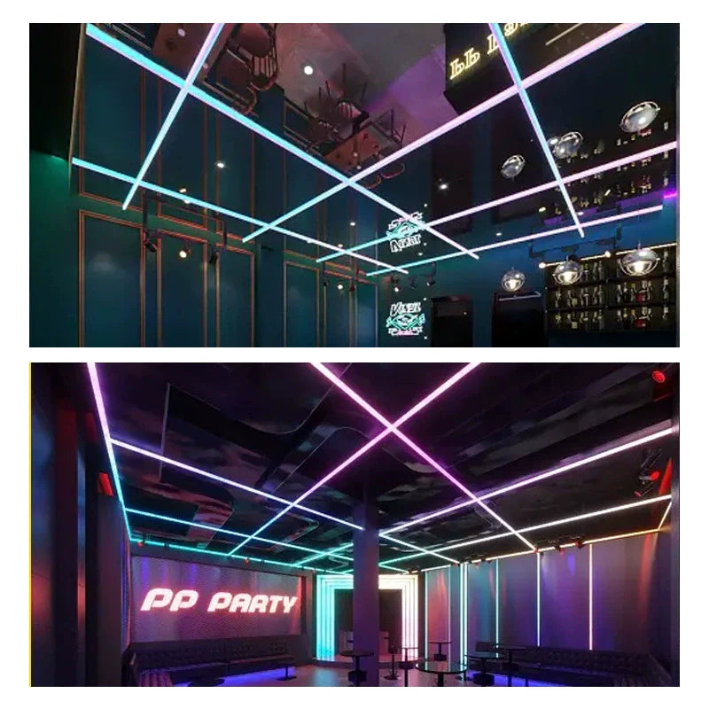 LightingWill 10MM SMD5050 RGB LED Strip Light - DC12V | 60 / 120 LEDs/M | 10mm PCB | IP00 / IP65 / IP67 | 5/50M | for Mirror, Kitchen Cabinet, Bedroom