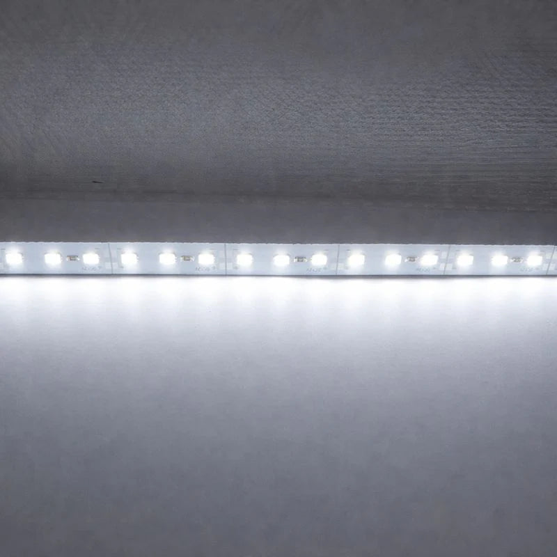 LightingWill SMD5630 Rigid LED Strip Light – DC12V / 24V | 18W/M | 72 LEDs/M | 12mm PCB | 1Meter Length | Warm White / Natural White / Daylight White / Cool White | Indoor Linear Lighting Bar | 10 / 50PCS