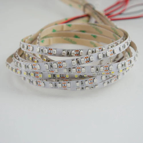 LightingWill 395–405nm SMD2835 UV LED Strip Light – 60/120/240 LEDs/m, 5M (16.4FT), Non-Waterproof/IP67