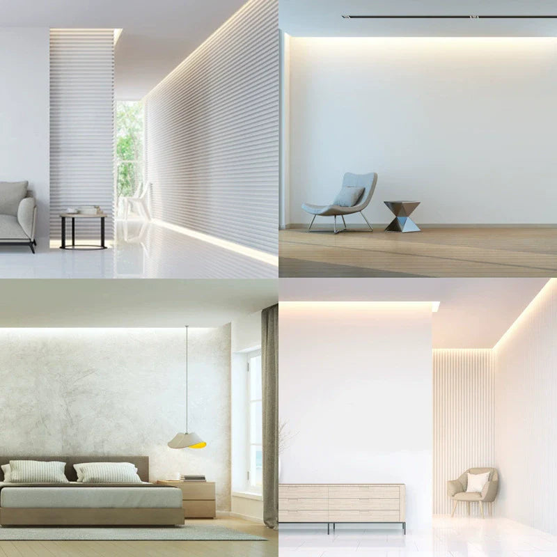 LightingWill DC24V SMD2835 Full Spectrum LED Strip Light 60LEDs/m 300 LEDs 10W/m, CRI 97+ High CRI LED Ribbon 2700K–6500K, 8mm PCB IP00/IP67 for Cabinet, Bedroom and Mirror Lighting, 5/50M