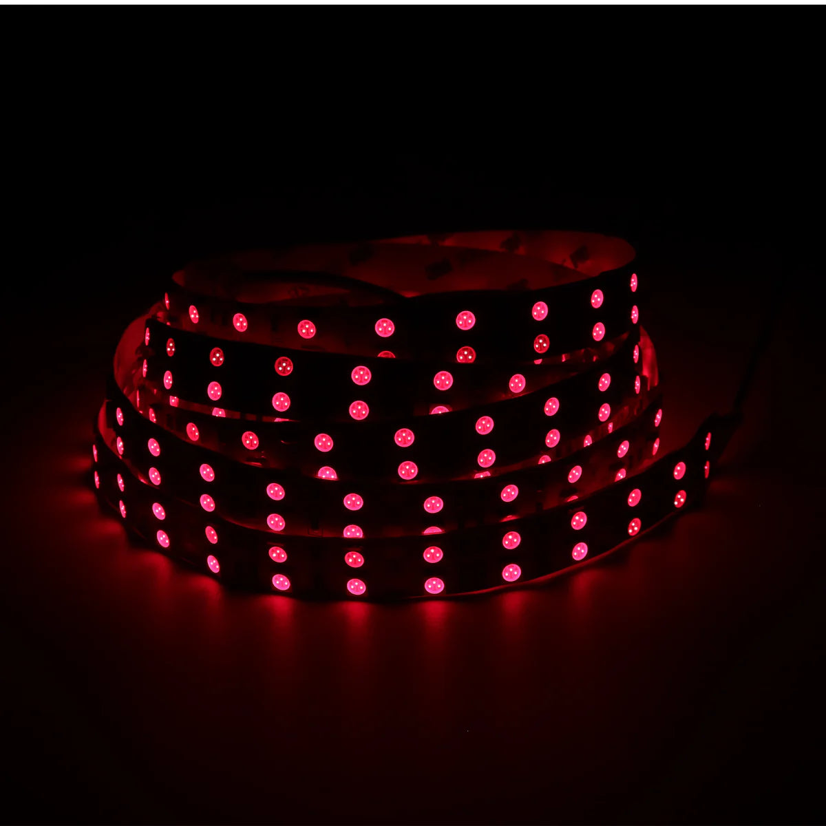 940nm Non-Waterproof DC12V-IR LED Strips-SMD2835/SMD5050-30/60/120/240 LEDs/m-5/50 Meters-Invisible IR Light, No-Glow Night Vision, Wildlife Camera, Covert Lighting