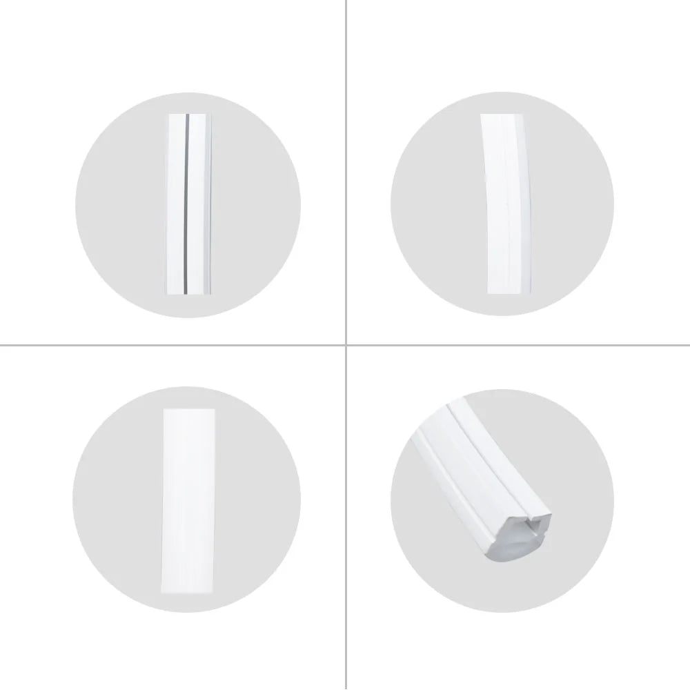 S1620 Neon Light Housing – 16x20mm | Silicone LED Channel System | 10mm PCB Width | IP67 Waterproof | 16.4FT/5M*1/16.4FT/5M*5