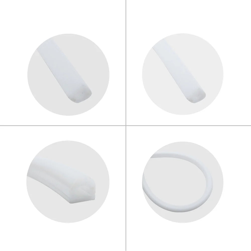 S1313 Neon Light Housing – 13x13mm | Silicone LED Channel System | 8mm PCB Width | IP67 Waterproof | 16.4FT/5M*1/16.4FT/5M*5 | Local Stock US/UK/DE