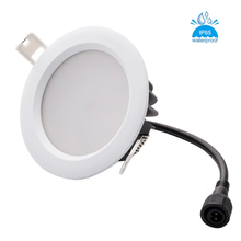 FX-2 Series IP65 LED Ceiling Downlight | 5W / 7W / 12W / 15W | CRI 80+ | AC100–240V | Damp & Wet Location Rated for Shower, Sauna & Outdoor Lighting | White Housing | 4 / 10 Pack | Non-Dimmable