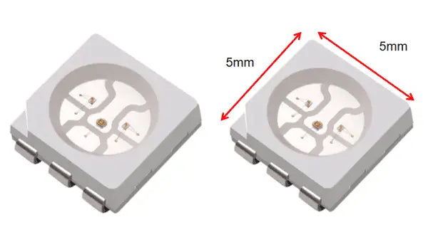 730–735nm Infrared LED Emitters – NIR LEDs for Horticulture & Optical Sensing | Pack of 1000 / 4000 | 0.2W / 0.5W Gold Wire SMD2835 / SMD5050