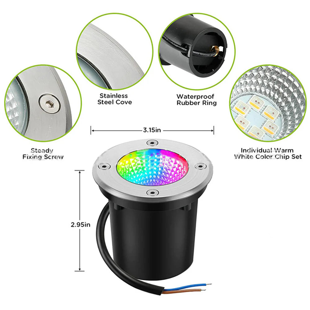 LightingWill Inground LED Well Lights
