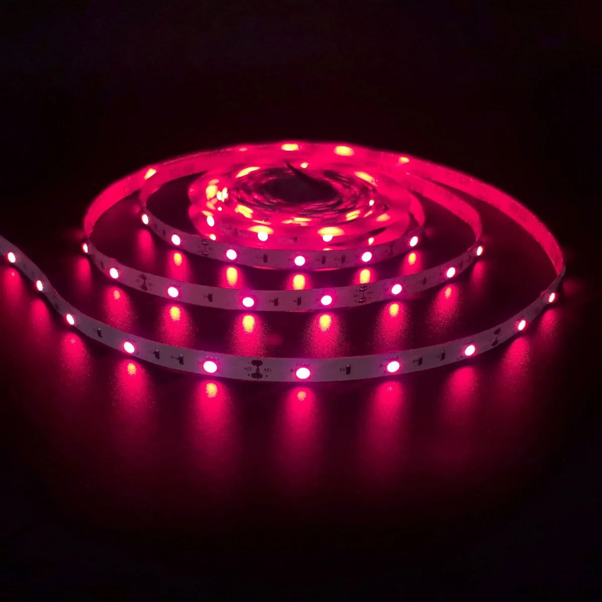 LightingWill 730–735nm SMD2835 DC12V IR LED Strip Light – 60/120/240 LEDs/m, 5 Meters, IP00/IP65