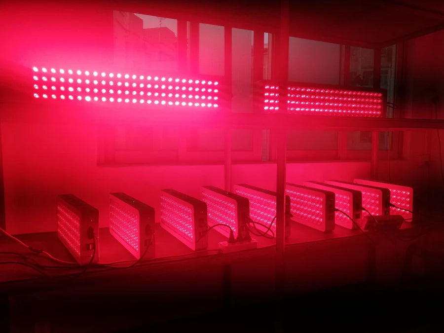 ALW-PRO Series Large Panel Infrared Therapy Lamp – 600W / 800W | Dual Chip Red & IR | Touch Control with Timer & Pulse Dimming | 30° Lens | AC85–265V | Hanging Rope & Goggles Included | for Skin Care | US / EU / UK / AU Plug