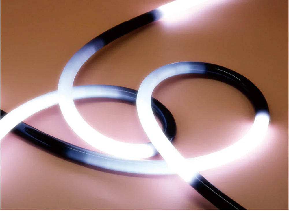 S22D Neon Light Housing – ⌀22mm | Silicone LED Channel System | 6mm PCB Width | IP67 Waterproof | 16.4FT/5M*1/16.4FT/5M*5 | Local Stock US/UK/DE