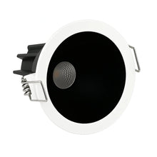 CDG-US Black Reflector 9W (3″) Deep Anti-Glare Full Spectrum LED Downlight | 90–140V | 4/12 Pack | 5CCT Adjustable | 24° Beam | White Housing | CRI>97 | Architectural Recessed Lighting