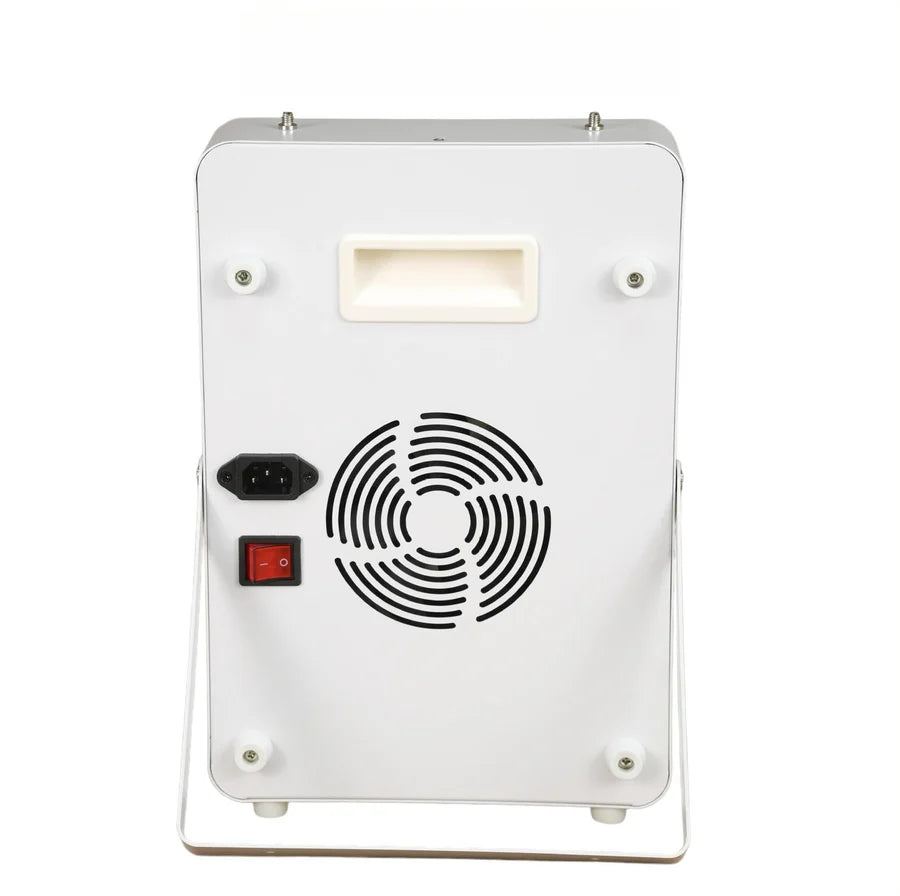 350W Touch Screen Infrared Therapy Lamp – Red 660nm & Green 530nm & IR | 3-Channel Independent Control | Dimmable Timer | AC100–240V | Desktop / Hanging Mount | for Skin Care | Goggles Included | US / EU / UK / AU Plug