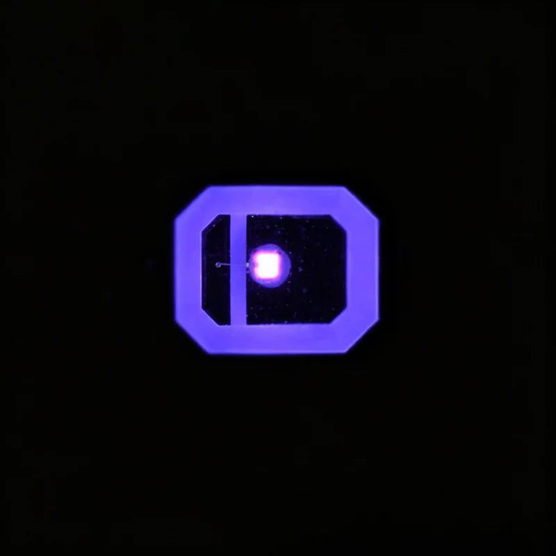 395–405nm UV LED Emitters – Pack of 1000 / 4000 | SMD2835 / SMD5050 | 0.5W | Gold Wire | 400nm UV Chips for 3D Printing, Curing & Fluorescent Lighting