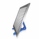 50W Infrared Therapy Lamp – Red Light 655–665nm & IR 850–860nm | Dimmable Timer | AC100–240V | Aluminum Alloy + PC Cover | Blue / Desktop Stand | for Skin Care & Muscle Relief | Controller & Goggles Included | US / EU / UK / AU Plug