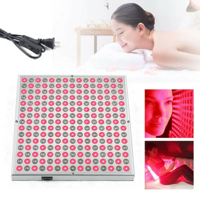 20W Floor Standing Infrared Therapy Lamp – Red Light 655–665nm & IR 850–860nm | Dimmable Timer | AC100–240V | Aluminum Alloy + PC Cover | Floor Stand Included | for Skin Care & Muscle / Joint Relief | US / EU Plug