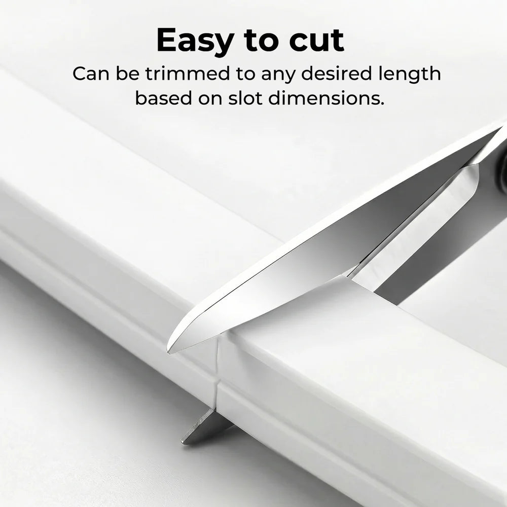 Q-TE Series 20×20mm Top Emitting LED Neon Housing | Max Strip Width ≤16mm | S2020 Premium Neon Housing | 16.4FT/5M | With-Edge Quick Install | Commercial Cove Lighting